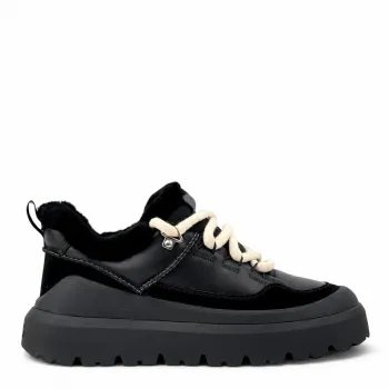 UGG Mens Heritage Utility Trainer - Leather Black
