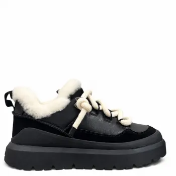 UGG Mens Heritage Utility Trainer - Leather Black