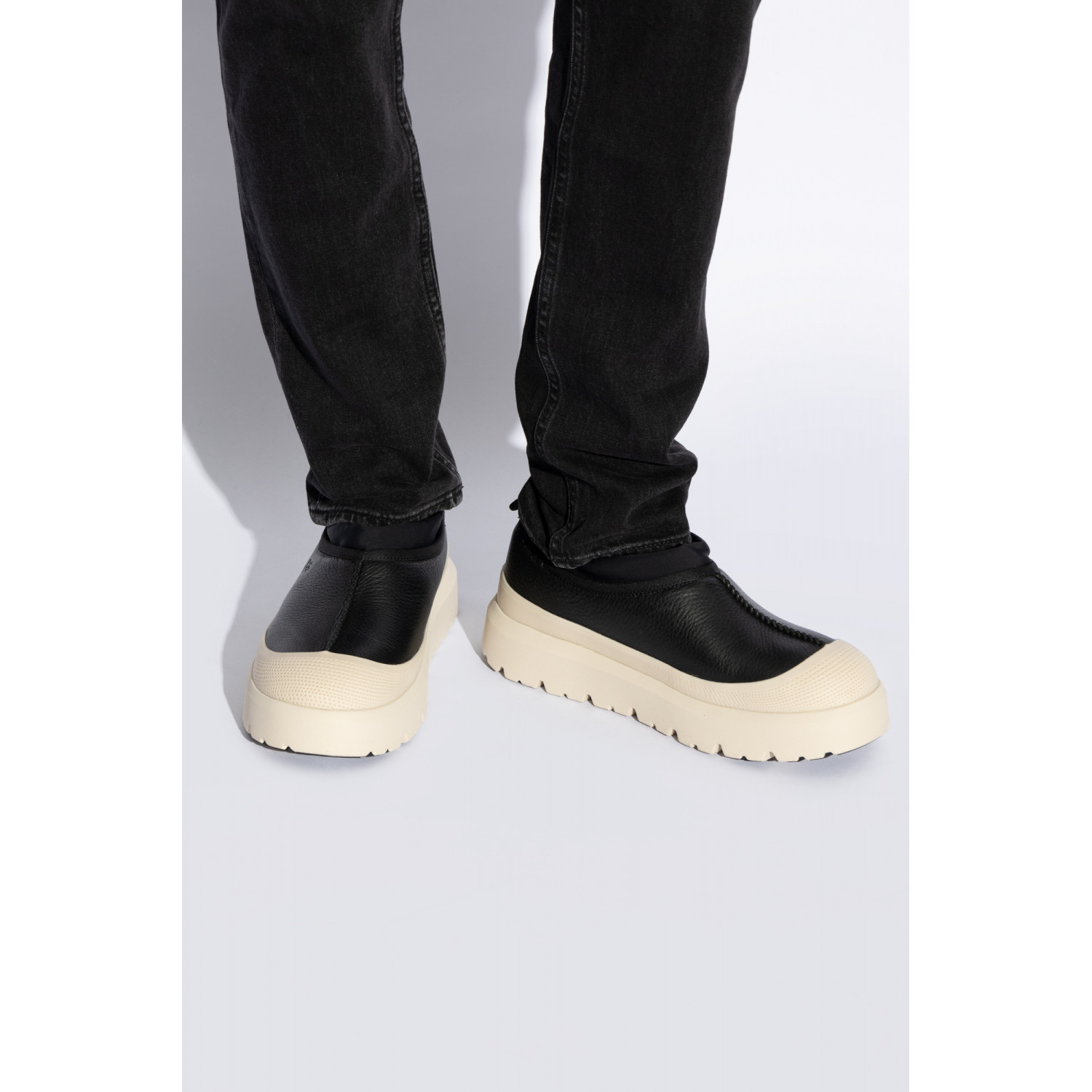 UGG Mens Tasman Hybrid - Leather Black 