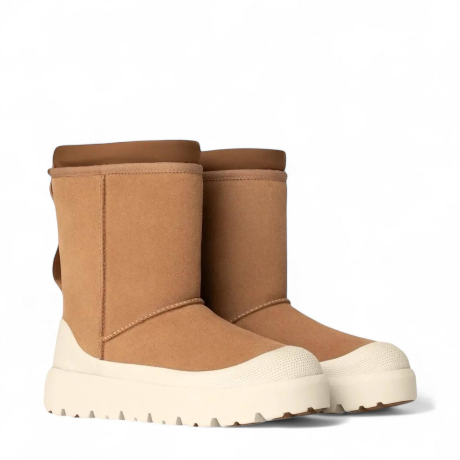UGG Mens Classic Short  Weather Hybrid Chestnut 