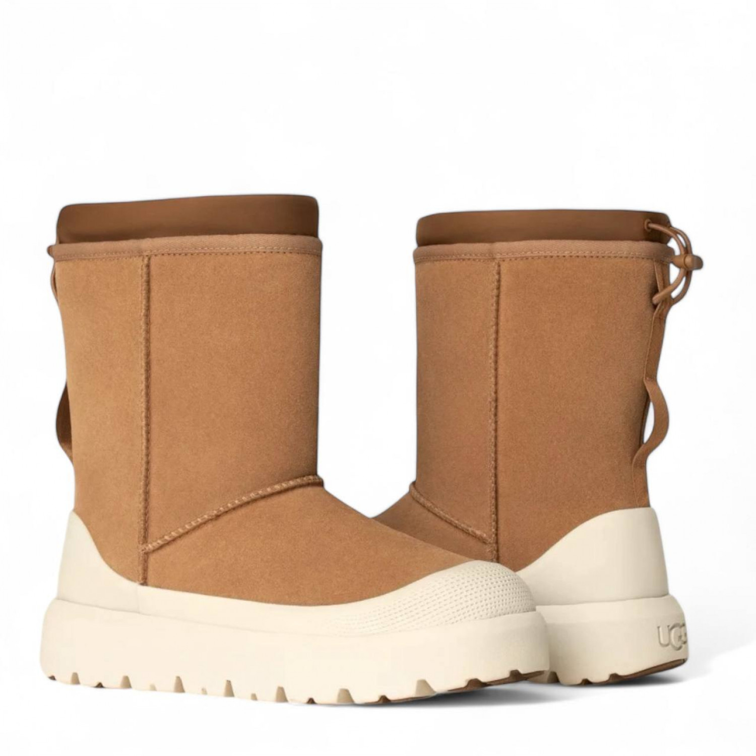 UGG Mens Classic Short  Weather Hybrid Chestnut 