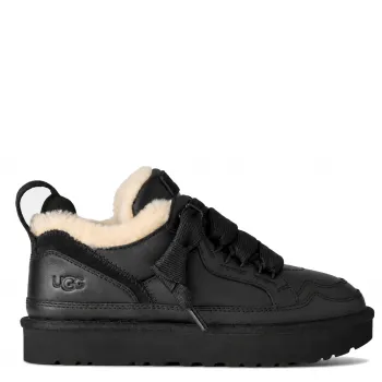 UGG Mens Lowmel Trainer - Leather Black